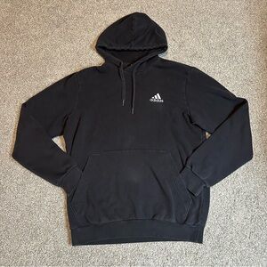 Men’s Adidas Activewear Sporty Black Basic Hoodie Size Large
